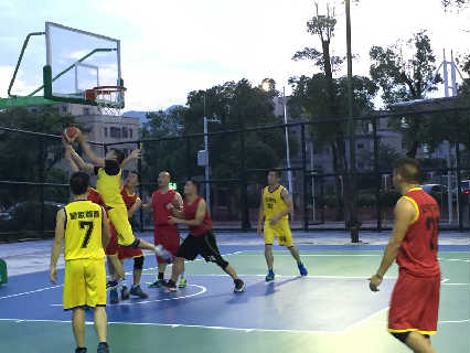 安良社区青年篮球赛